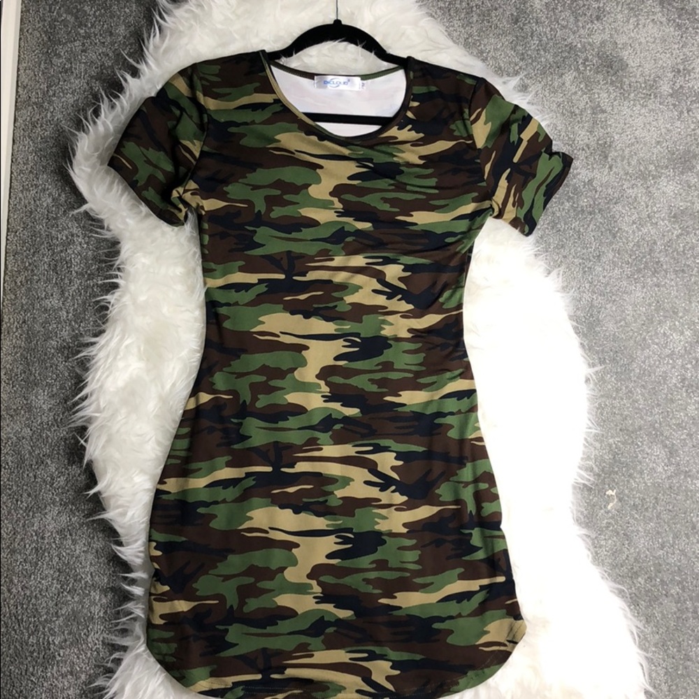 Camouflage dress Size M